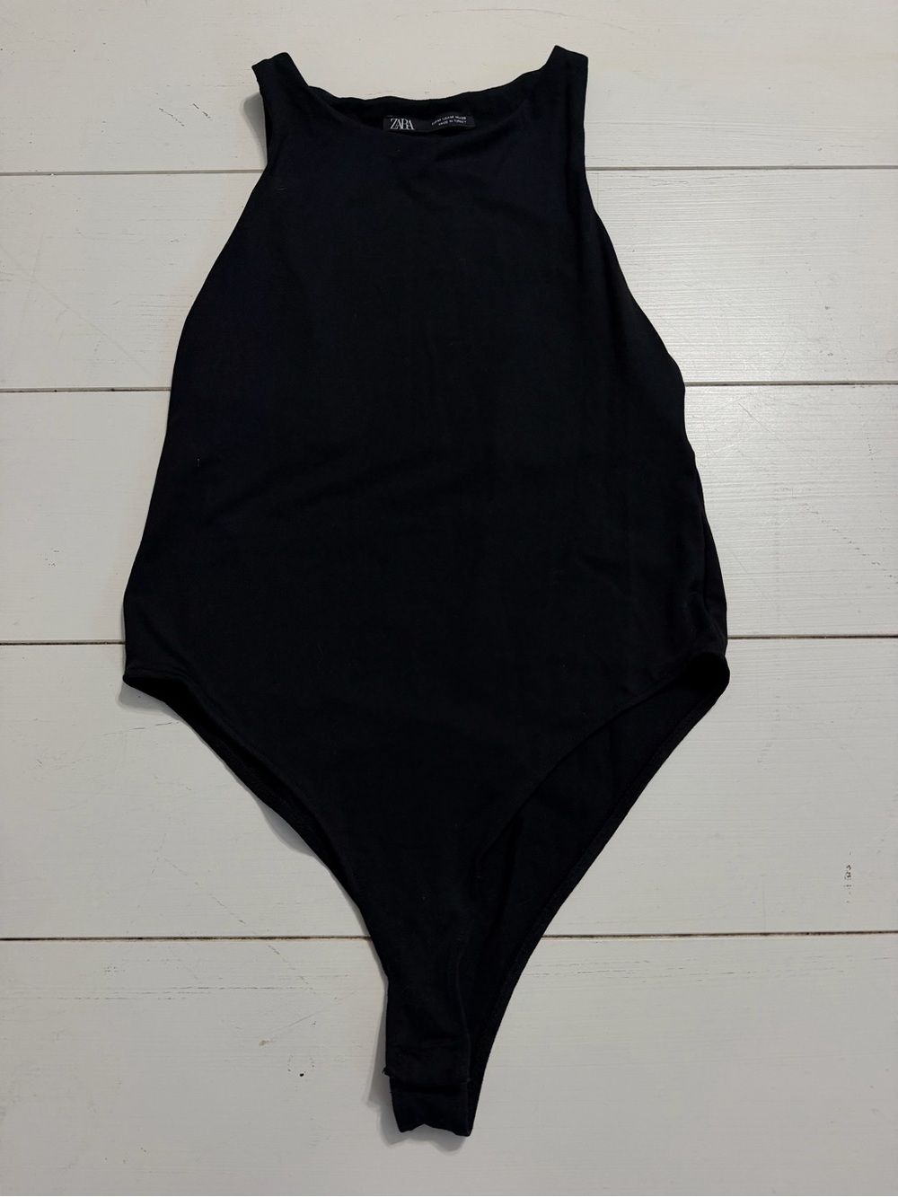 Zara High-Cut Bodysuit